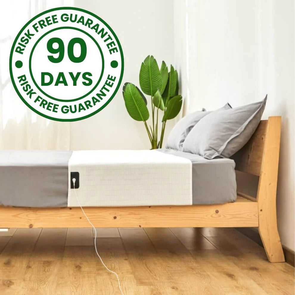 GroundingWellness™ Bedsheet - Better Sleep, Less Pain.